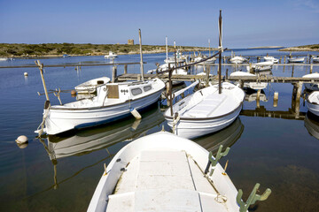 Puerto de Sa Nitja .Cap de Cavalleria . Tramuntana. Menorca. Islas Baleares.España.
