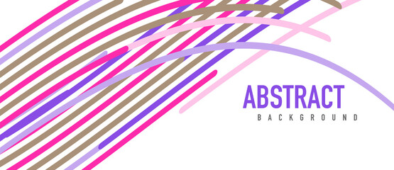 Аbstract moving colorful lines vector backgrounds for cover, placard, poster, banner or flyer