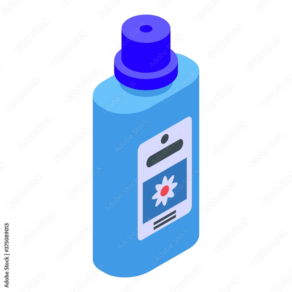 Poster softener icon. isometric of softener vector icon for web design isolated on white background