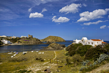 Colonia de Sa Mesquida. Menorca. Islas Baleares.España.