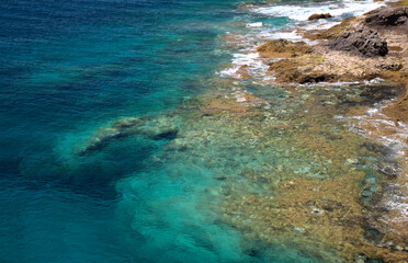 North west coast of Gran Canaria, Canary Islands, Sardina del Norte area, in Galdar municipality