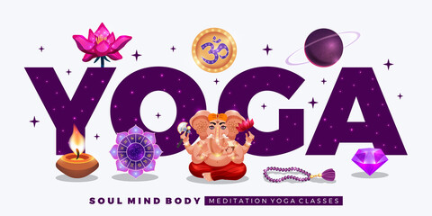 Yoga Horizontal Poster