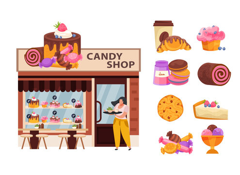 Candy Business Concept
