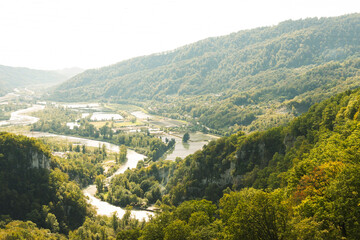 Aibga mountain range, Sochi, Krasnodar territory.