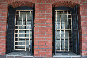 window of warehouse