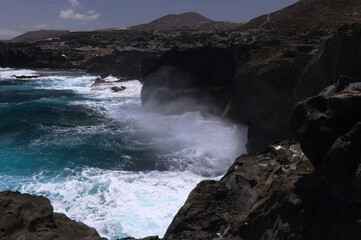 North coast of Gran Canaria, Canary Islands, Banaderos area