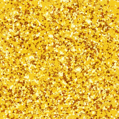 Seamless pattern real gold glitter background