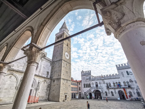 The centre of Koper, Slovenia