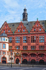 Obraz premium Altstadt von Frankfurt Am Main, Hessen, Deutschland