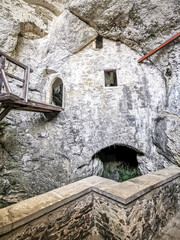 old stone castle in Slovenia