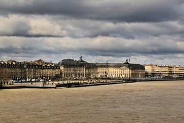 A view of Bordeaux in France