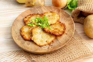Potato Pancakes, Draniki, Deruny, Potato Latkes or Boxties