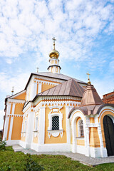 Fototapeta na wymiar Kresto Nikolskaya church in Suzdal