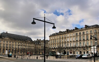 A view of Bordeaux in France