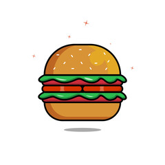 Burger Vector Illustration