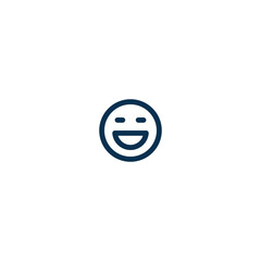 Fototapeta premium Grinning Emoji