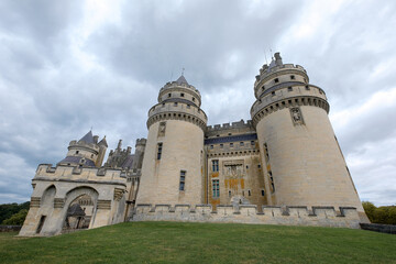 Fototapeta na wymiar Château de Pierrefonds