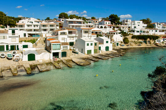 Cala d&acute;Alcalfar. Sant Lluis. Menorca. Illes Balears. Espa&ntilde;a.
