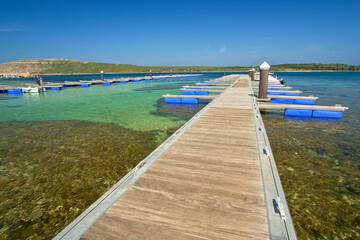 Fototapeta premium Bahia de Fornells.Menorca.Reserva de la Bioesfera.Illes Balears.España.