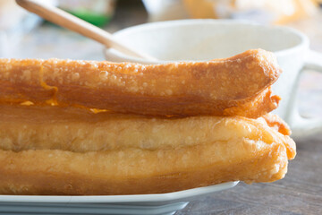 中華揚げパン 朝食