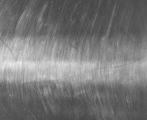 scratches on a steel sheet