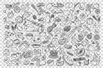 Food doodle set