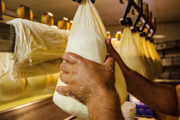 fabricacion artesanal de queso Binigarba - denominacion de origen Mahon artesano-  finca Binigarba,...