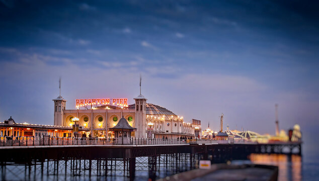 Brighton Pier, Brighton, Sussex, Britain