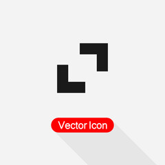 Fototapeta premium Capture Icon Vector Illustration Eps10