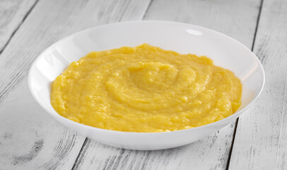 Italian traditional polenta