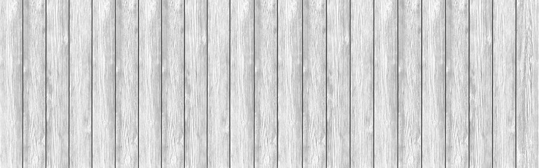 Naklejka premium Panorama z drewna deski białe drewno tekstura tło. Vintage tabela sklejki stolarki drewniane