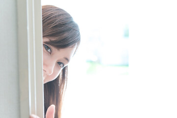 女性ポートレート