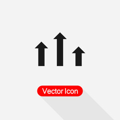 Chart Icon Vector Illustration Eps10