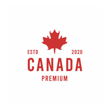 Canada silhouette Vector Logo illustration design