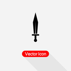 Cross Sword Icon Vector Illustration Eps10