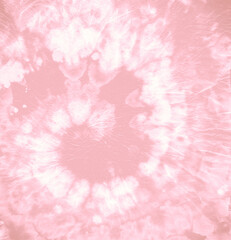 Yellow Spiral Tie Dyed. Abstract Circle Design. 