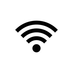 Wi Fi Icon, wireless Icon. Wi fi signal sign modern web icon. Wi Fi network icon