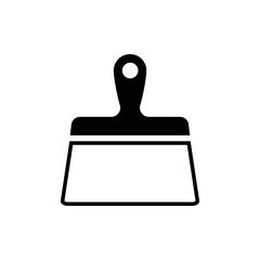 Construction spatula icon. Vector web design.