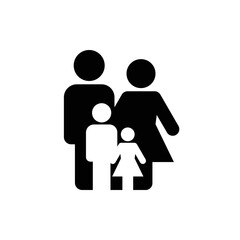 Family Icon Vector. Vector web design.