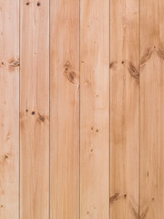 Fototapeta premium wooden beige planks close up - vertical background