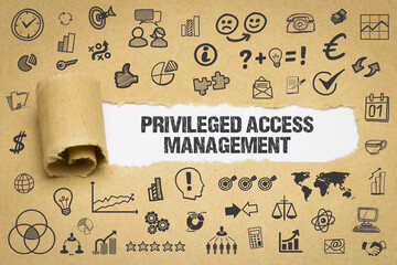 Privileged Access Management - obrazy, fototapety, plakaty