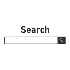 Internet Search engine browser window.Vector