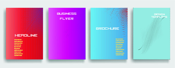 Abstract Geometric Stripe Pattern. Linear backdrop . Colorful background . Poster, brochure geometric design .
 Vector.