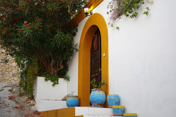 Portes des maisons de Lindos