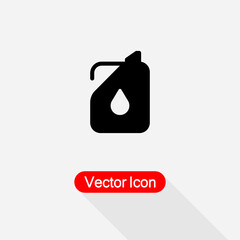 Oil Icon,Canister Icon, Gasoline Icon Vector Illustration Eps10