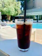 glass of cola