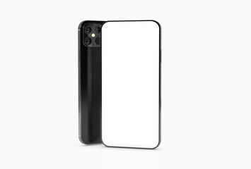 digital smartphone device mobile phone 3d isolated