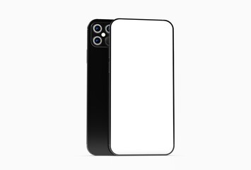 digital smartphone device mobile phone 3d isolated