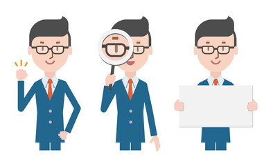 ビジネスマン, サラリーマン, 人物アイコン