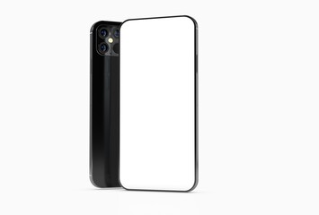 digital smartphone device mobile phone 3d isolated